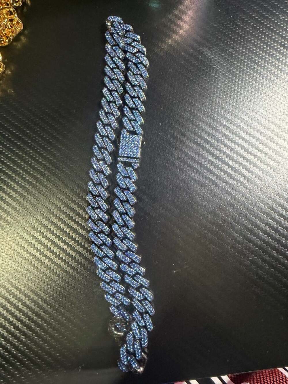 18 inch Invicta Men's Necklace Stainless Steelblue